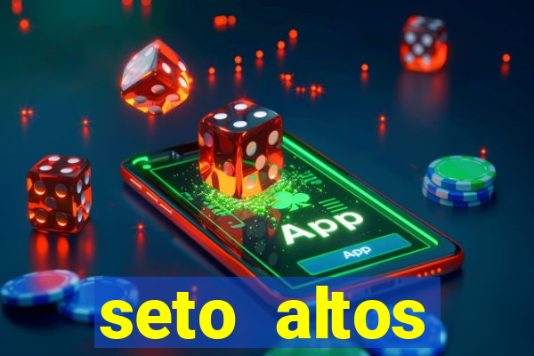 seto altos parametros para mim e para os outros